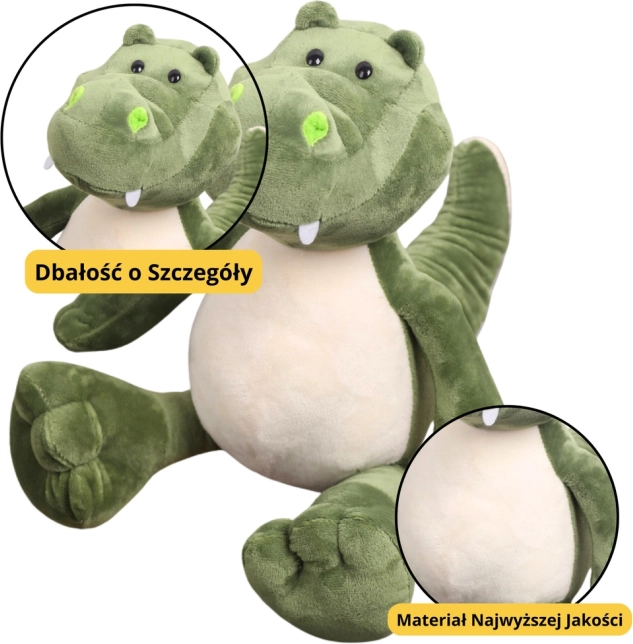 Krokodil Plüss Játék 25cm