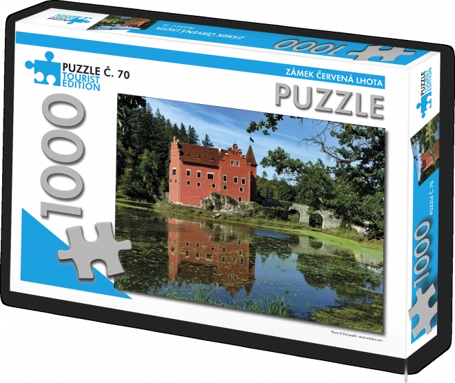 Turista kiadás Puzzle Červená Lhota Kastély 1000 darabos