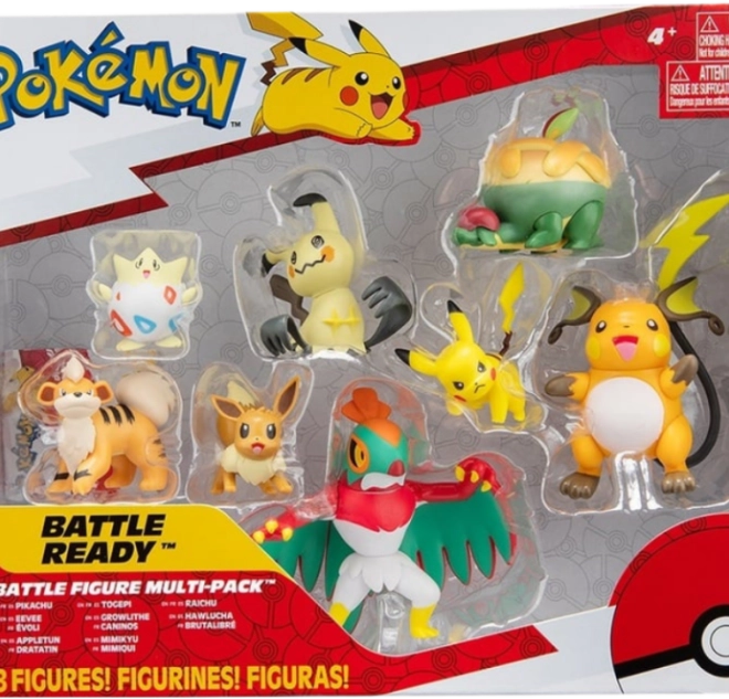 Sada 8 figurák Pokémonokból