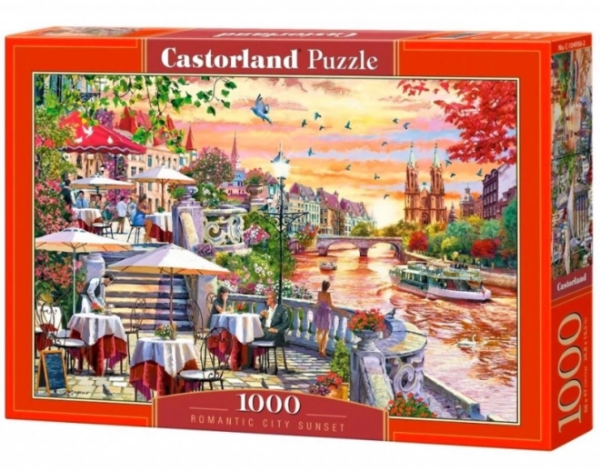 Romantikus naplemente 1000 darabos puzzle