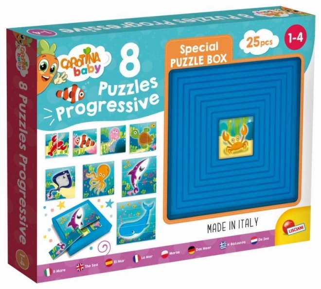 Carotina Baby 8 puzzle - tenger