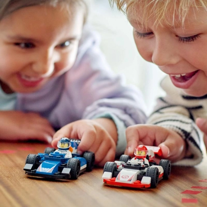 Lego City F1 Versenyautók Williams Racing és Haas F1