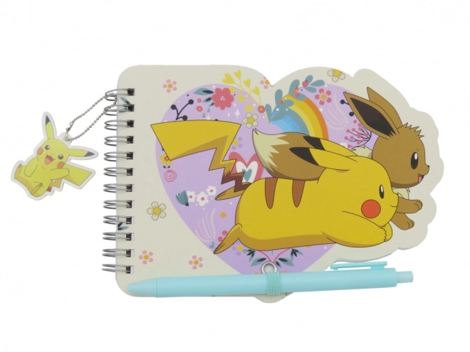 Pokémon jegyzetfüzet és toll készlet - Virágok kollekció