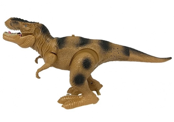 Dinoszaurusz Tyrannosaurus Rex elemes barna