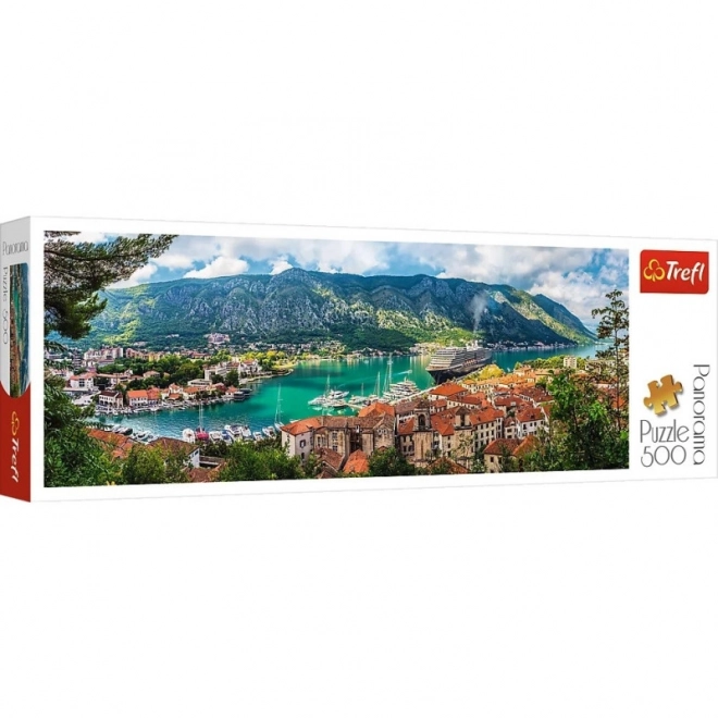 Trefl 500 darabos panorámakép puzzle – Kotor, Montenegró