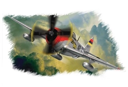 P-47D Thunderbolt modell 1/72 méretarányban