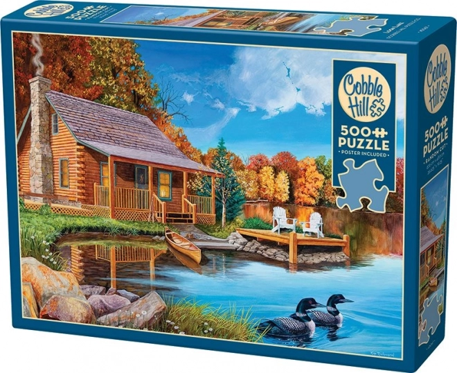 Jezero potáplic 500 darabos puzzle