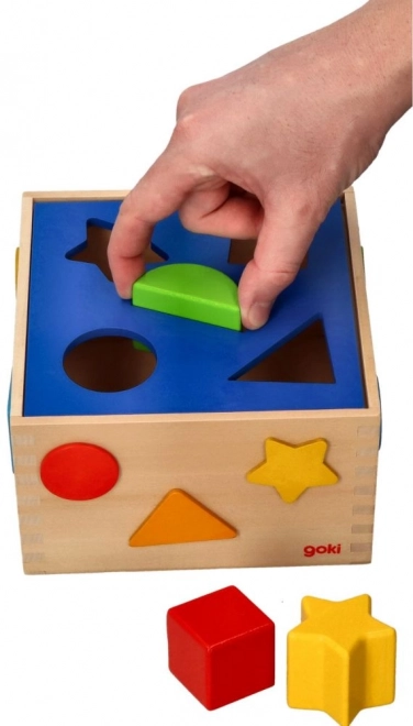 Fa formaválogató doboz GOKI