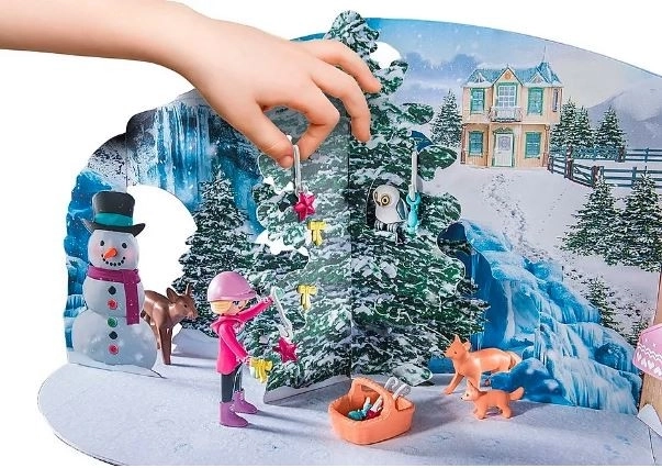 Playmobil adventi kalendárium lovakkal: ünnepi lovas szán