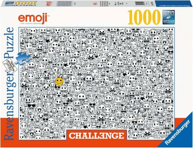 Ravensburger Emoji Kihívás 1000 Darabos Puzzle