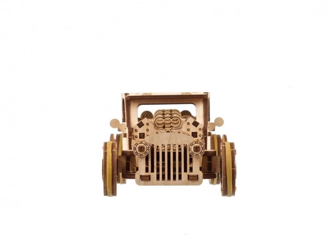 Ugears fa 3D mechanikus puzzle - Hot Rod Furious