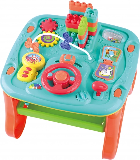 Kétoldalas gyerek aktivitásasztal 37 cm