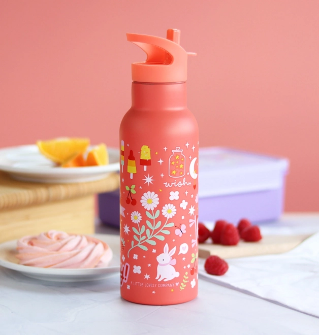 A Little Lovely Company Rozsdamentes acél ivópalack 500 ml – Szórakozás