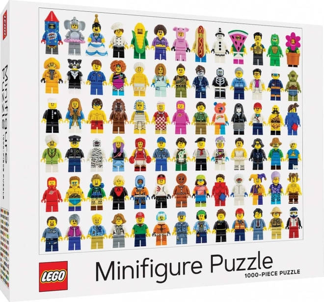 Chronicle Books LEGO minifigurák puzzle - 1000 darabos