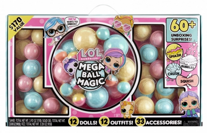 L.O.L. Surprise Mega Ball Magic játékszett