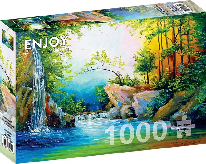 Puzzle Víznyelő Az Erdőben 1000 Darabos