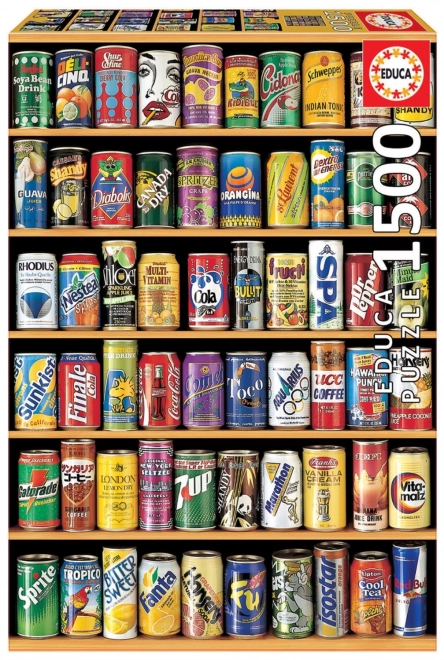 Educa Plechovkák puzzle 1500 darab