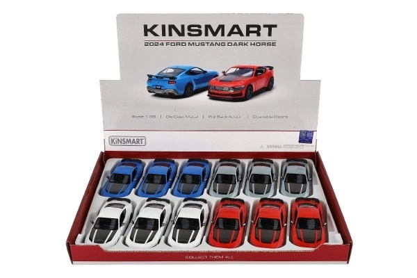 Ford Mustang Dark Horse 2024 kinsmart autómodell