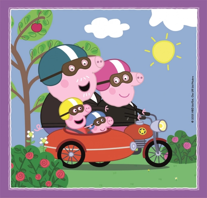 Clementoni puzzle Peppa malac 3x48 darabos