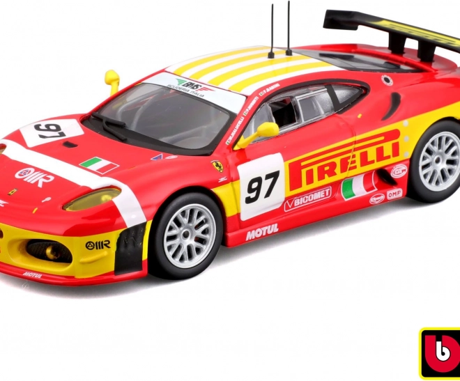 Ferrari Racing F430 GT2 fém autómodell