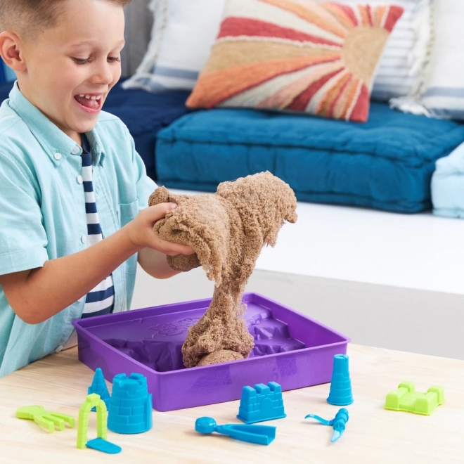 Kinetic Sand strand építkezés készlet