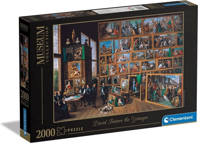 Clementoni Puzzle Múzeumi Gyűjtemény - A Főherceg Képgalériája Brüsszelben 2000 Darabos