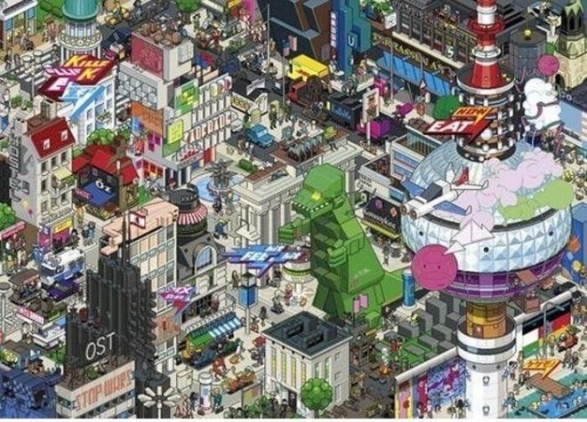 Heye puzzle pixorama: berlini keresés 1000 darabos