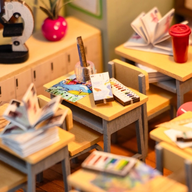 2Kids Toys Miniautúra Házikó Iskolai Osztály