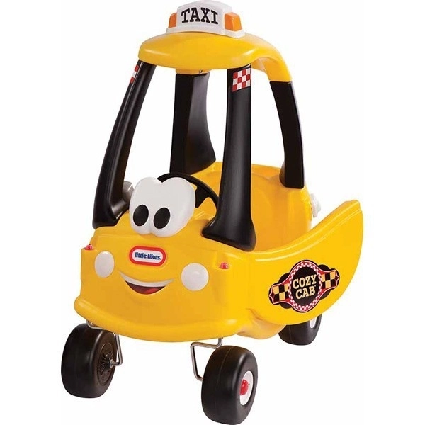 Fekete Taxi Cozy Coupe Járgány