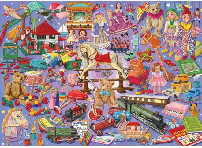 Puzzle kedvenc játékok 1000 darabos