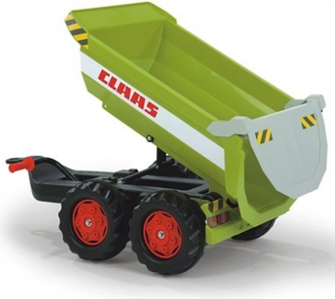 Félcsöves billenős CLAAS Rolly Toys utánfutó