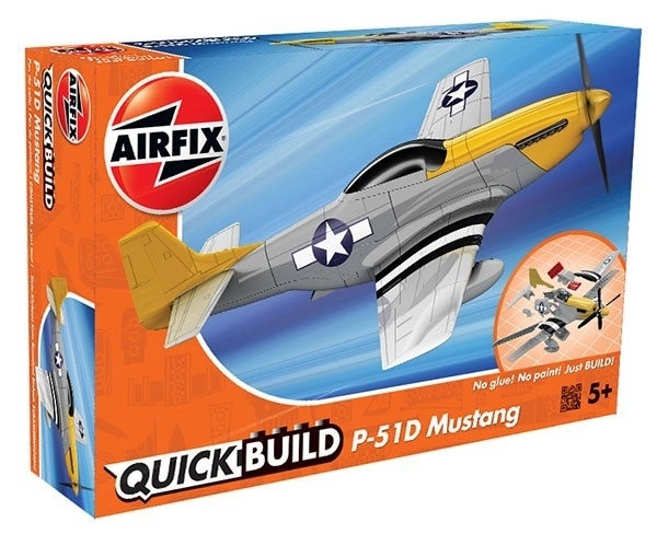 Gyorsépítésű Mustang P-51D modell