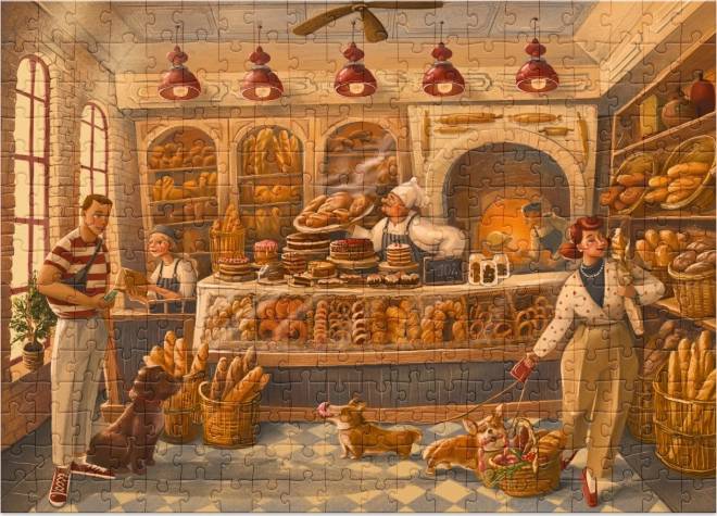 Dodo puzzle üzletek: pékség, 300 darabos