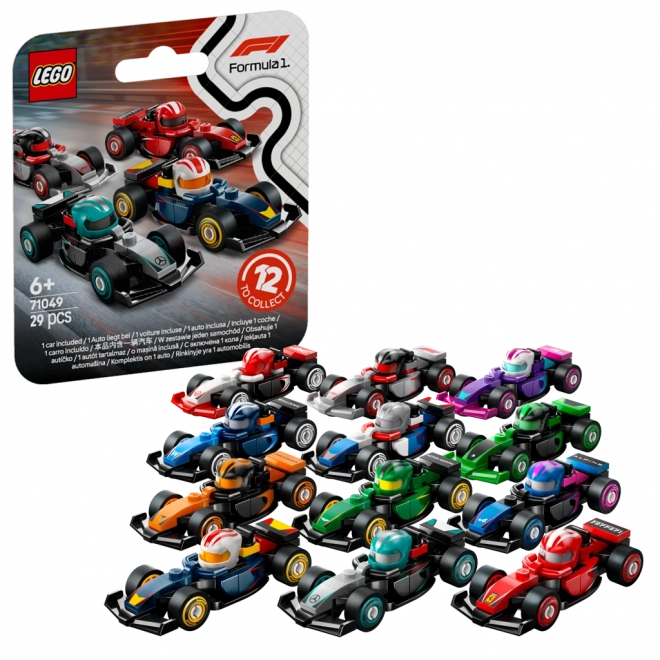 Lego gyűjtői F1 versenyautók