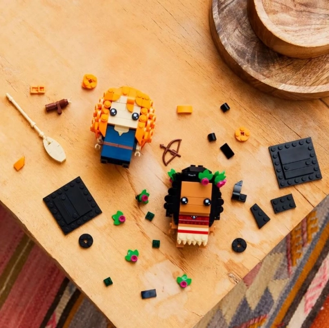 Lego BrickHeadz Vaiana és Merida