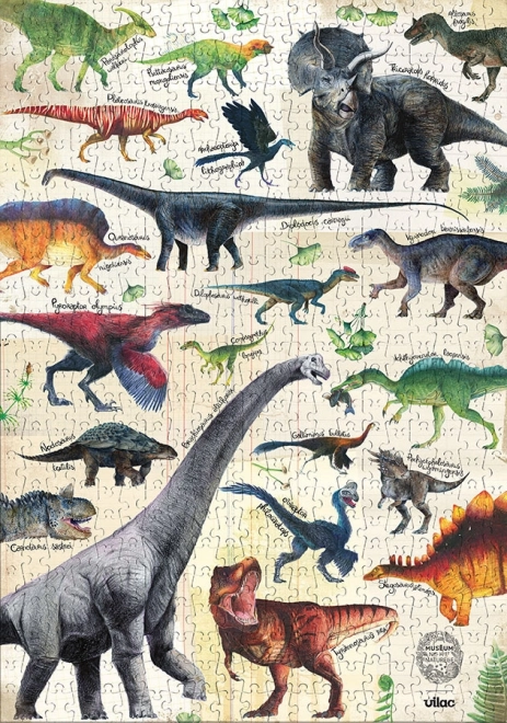 Vilac dinoszauruszos puzzle 500 darab