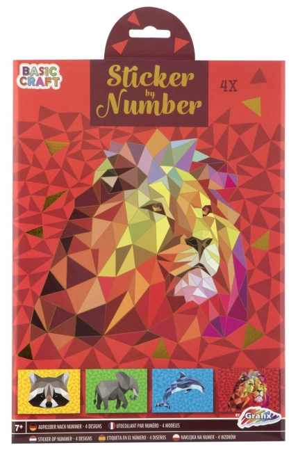 Matrica puzzle számok alapján A4