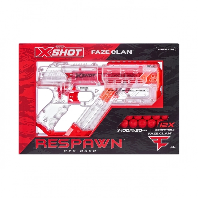 X-shot fase respawn lövő 12 golyóval