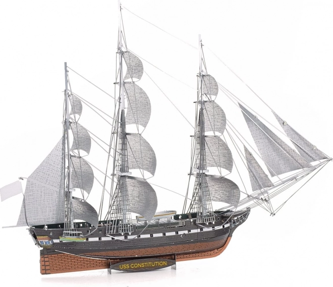 3D puzzle prémium sorozat: USS hajó építés