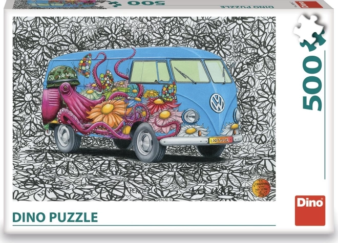 Dino Hippies VW 500 darabos puzzle