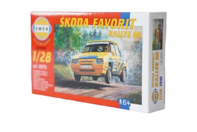 Škoda Favorit Rallye 96 építőkészlet