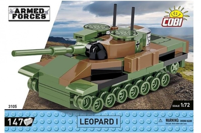 Leopard I építőjáték 147 darabos készlet