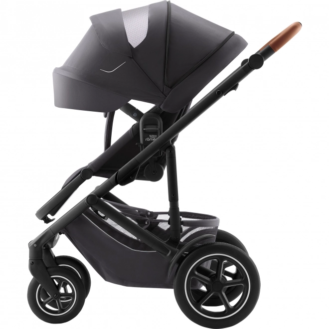 Kombinált babakocsi szett Smile 5Z és Baby-Safe PRO Classic, Midnight Grey