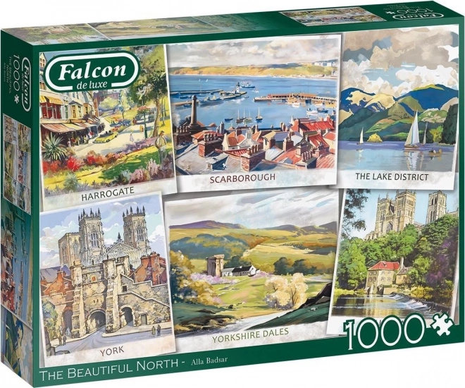 falcon puzzle skandináviai szépségek 1000 darabos