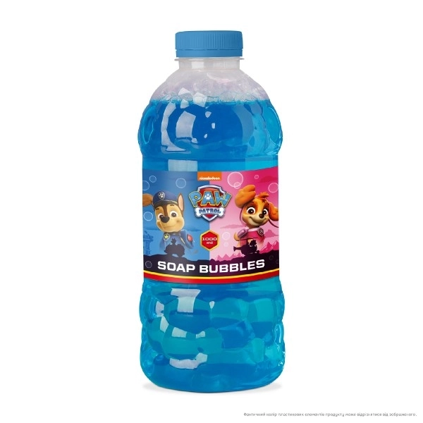 Töltőfolyadék Bubi készítő játékhoz 1 liter PAW Patrol műanyag palackban