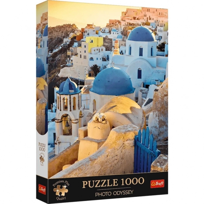 Premium Plus 1000 darabos puzzle - Oia városa, Santorini