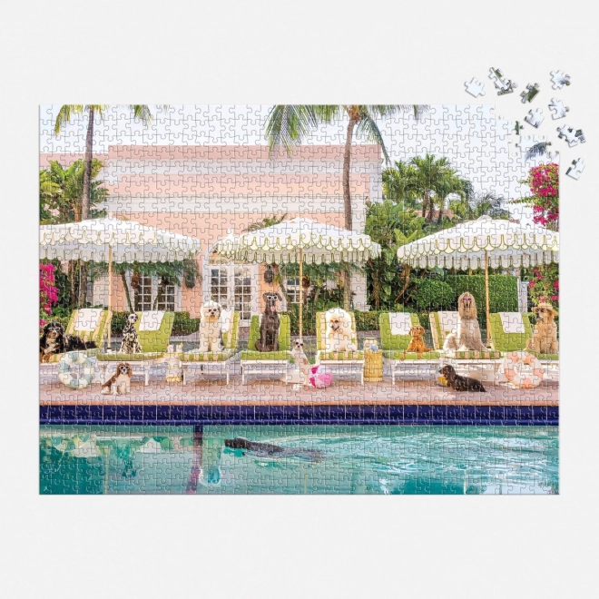 Puzzle a Palm Beach medencénél 1000 darab