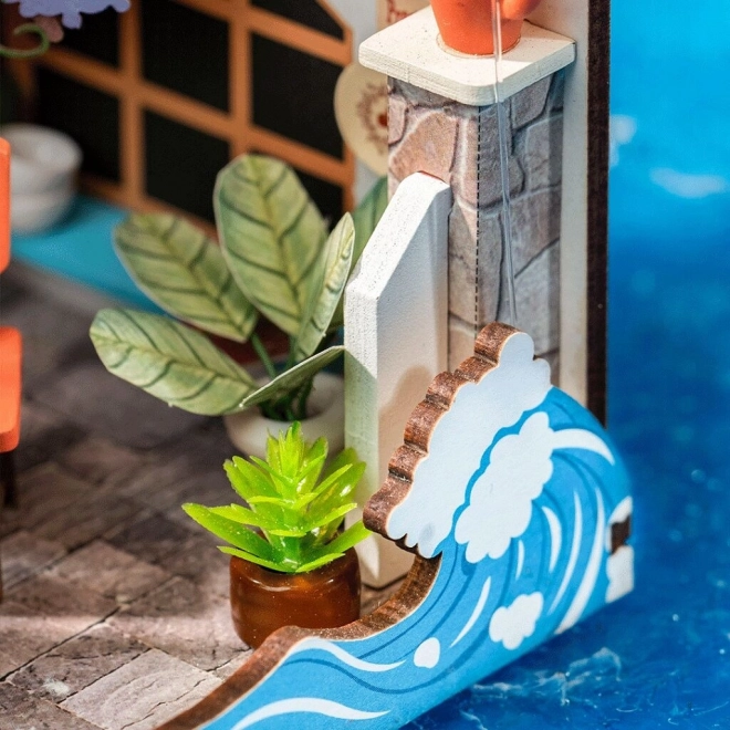 Miniatűr Tengeri Vakáció Étterem Házikó