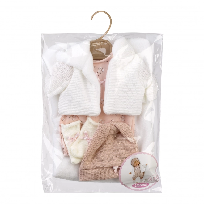 Llorens baba ruha 38 cm-re