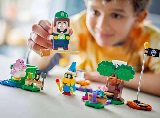 Interaktív LEGO Luigi kaland készlet